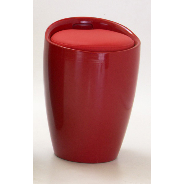 Dawson Stool With Storage ABS And Gloss In Multiple Finishes - Click Image to Close